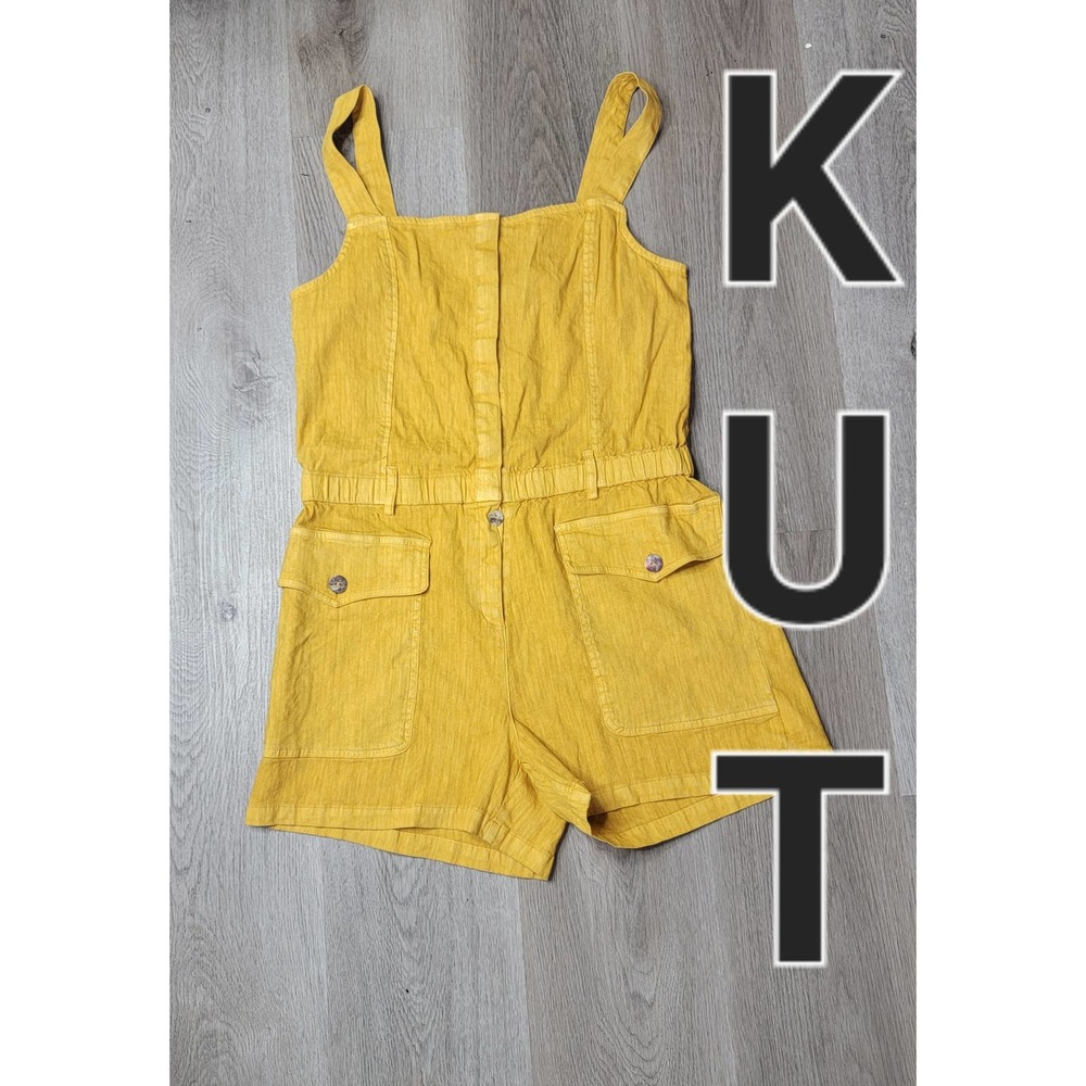 Kut romper mustard